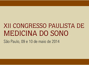 Participe do XII Congresso Paulista de Medicina de Sono